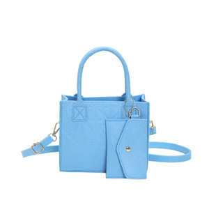 Sac à main pour femmes au design tendance, fermeture à glissière, imperméable, léger, en feutre non tissé, sac à bandoulière promotionnel pour femmes - Product Image 5