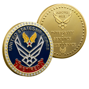 Maßgefertigte Gedenkmünze aus Metall mit Jack-of-All-Trades-Motiv, Totenkopf und gekreuzten Schwertern, zur Erinnerung an Dienstleistungen - Product Image 5