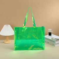 Laser-Handtasche Transparente Große Kapazität Kleidungs-Einkaufstasche