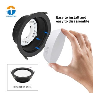 Xách tay lõm gắn <span class=keywords><strong>LED</strong></span> gx53 <span class=keywords><strong>Downlight</strong></span> có thể điều chỉnh <span class=keywords><strong>COB</strong></span> Spotlight hình trụ gx53 ổ cắm Ánh sáng chất lượng cao lịch thi đấu nhà ở - Product Image 5