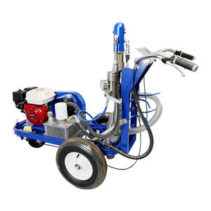 Nouvelle machine de marquage routier en plastique de pulvérisation à froid sans air à haute pression avec moteur et pompe pour les industries de la construction - Product Image 2