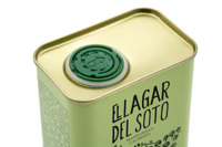 El Lagar Del Soto Cristal de Lujo Marca España Virgen Extra Prensado en Frío Latas Virgen Extra Aceite de Oliva España Para Cocinar