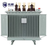 Transformateur de puissance triphasé immergé dans l'huile à bobinages en cuivre 11kV 20kV 33kV 100kVA 250kVA 400kVA 500kVA 630kVA 800kVA IEC 60076