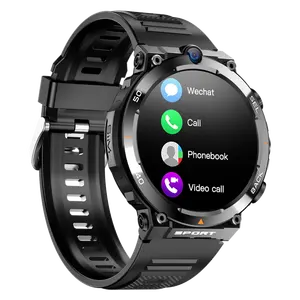 Akıllı saat es 4G tam dokunmatik spor saatler akıllı saat 2024 su geçirmez kalp hızı çelik bant Smartwatch Android IOS