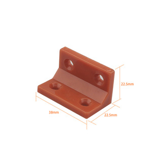 Accessoires de meubles : Supports d'angle en plastique, Code de fixation, Support d'angle à angle droit, Renfort d'angle - Product Image 5