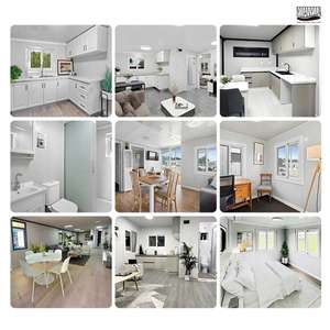 Vente directe d'usine de maisons en conteneur <span class=keywords><strong>à</strong></span> double aile en acier personnalisables <span class=keywords><strong>à</strong></span> usage polyvalent pliable pour les villas modernes et durables - Product Image 4