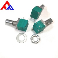 Manufacturer's 9mm 10K Ohm Rotary Carbon Potentiometer High Quality DC20V 20% Tolerance for Household Appliances