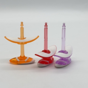 Seringue en verre préremplie de 2,25 ml certifiée ISO 11040 et CE avec embout Luer Lock et aiguille à pointe, bouchon en caoutchouc d'étanchéité - Product Image 3