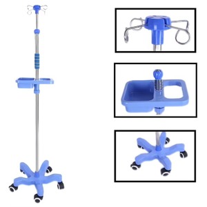 Top Sale Modern Design Infusion Chair Comfortable 3-Seater Hospital Waiting Patient Transfusion with IV Pole Stand - Product Image 1