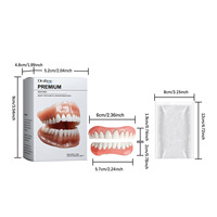 ORALHOE Kit de Prothèses Dentaires en Silicone Personnalisé : Sublimez votre Sourire avec Style et Confort, Matériau Agréable, Logo/Design Graphique sur Mesure