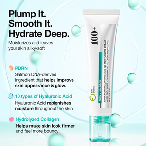 Crème hydratante PDRN à l'acide hyaluronique 100, essence de <span class=keywords><strong>caviar</strong></span>, collagène, effet repulpant, raffermissant, peau de verre, nourrissant longue durée pour tous - Product Image 3