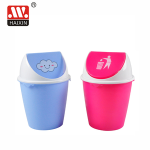 Nhỏ Nhỏ Nhựa Trang Điểm Bàn Thùng Rác Có Thể Giấy Chất Thải Giỏ Thùng Cho Trang Điểm Bàn Đầu Giường Xe Không Gian Nhỏ - Product Image 6