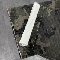 Pantalon cargo camouflage personnalisé pour homme, imprimé intégral, coupe large, Ripstop, multi-poches boutonnées, style Hip Hop Streetwear, mode décontractée, ourlet effiloché
