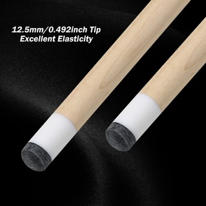 ไม้คิวพูล McDermott Z2 Series รุ่นมืออาชีพ - ไม้เมเปิลแคนาดาขนาด 58 นิ้ว, หัวคิวขนาด 12.5 มม. ลดการสะท้อนเพื่อการควบคุมที่ดี, แบบสองชิ้น - Product Image 6