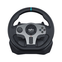Volant de course de jeu PXN-V9 270/900 °   Simulation de conduite automobile avec pédale et levier de vitesses pour PC/PS4/Xboxes One/Xboxes Series X | S/ Switch