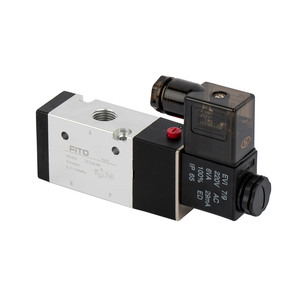 วาล์วโซลินอยด์แบบลมเดี่ยว FITO คุณภาพสูง รุ่น 4V400 ซีรีส์ <span class=keywords><strong>4V4</strong></span> - Product Image 3