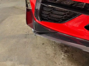Z07 Pièces automobiles de haute qualité, lèvre de pare-chocs avant, lèvre avant pour Chevrolet <span class=keywords><strong>Corvette</strong></span> C8, mise à niveau - Product Image 4