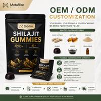 Gummies de Shilajit Or en Gros Marque Blanche – Boost d'Énergie, Soutien Immunitaire, Minéraux Multiples, Acide Fulvique, Résine – Complément Alimentaire