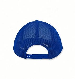Casquettes de camionneur en maille avec logo personnalisé Vente en gros Casquette de baseball vierge avec queue de cheval croisée Caractéristique commune du tissu - Product Image 4