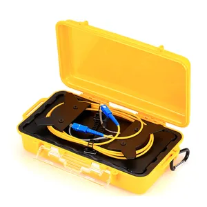 Proveedor Chino de fibra óptica monomodo 1km/SC/APC fibra OTDR lanzamiento caja de Cable