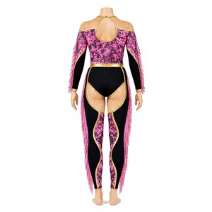 Vestido de Majorette Elegante Personalizado, Spandex/Poliéster, Impresión por Transferencia de Calor, Color Personalizado para Grupos de Baile y Equipos de Marcha - Product Image 2