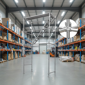 Piedini per ponteggi <span class=keywords><strong>regolabili</strong></span> per la costruzione di reti, per l'installazione di scale, torri, camini, ponti stretti e altri tipi di strutture. - Product Image 1