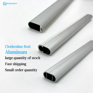 Barandillas y pasamanos de tubo de riel de armario de aluminio de diseño moderno Producto - Product Image 4