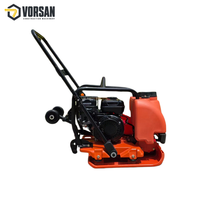 Compacteur à plaques pour remblais de fossés, réparation de routes, trottoirs et allées, modèle 90, à essence, vibratoire, 12KN, 5800VPM