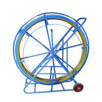 Tire-câble ABS pour câbles électriques 4mm-6mm, modèle à longueur personnalisable 15m-60m