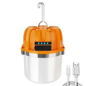 Linterna de Camping Recargable con Gancho, Luz LED Impermeable IP65, 3 Modos, Batería de Litio USB-C, Certificación CE <span class=keywords><strong>para</strong></span> Exteriores del Reino Unido - Product Image 1