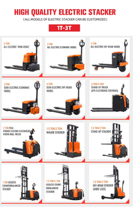 Apilador Eléctrico de 1.5 Toneladas, 2 Toneladas, 2m, 3m, 4m, Precio Económico, Montacargas Eléctrico Completo, Apilador Semieléctrico Autoelevador - Product Image 2