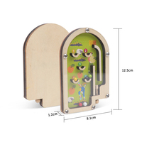 ¡Novedad de 2023! Juguetes de laberinto para niños, Mini laberinto de madera educativo, juego de mesa de madera y tablero de rompecabezas de laberinto, juguetes para niños