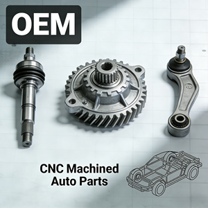 Servicio de Mecanizado CNC de Precisión Personalizado para Piezas de Latón, Acero Inoxidable y Aluminio - Torneado y Fresado - Product Image 1