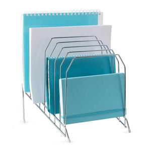 Fashional desktop dell'organizzatore di immagazzinaggio filo di metallo di arte del ferro rivista <span class=keywords><strong>lettera</strong></span> rack holder - Product Image 2