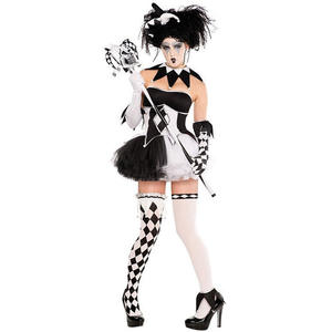 Disfraz de payaso de circo estilo callejero para hombre, ropa de escenario, cuello levantado, Frente, conejo de invierno, disfraz de payaso para hombre - Product Image 5