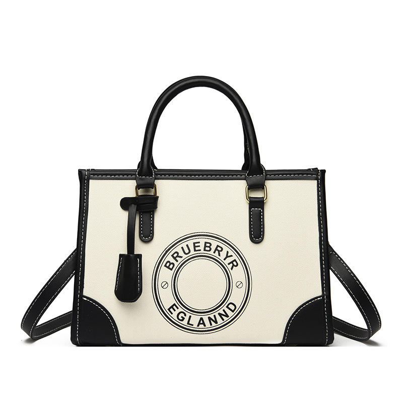 White with black trumpet