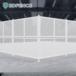 Valla Industrial Perforada de Alta Resistencia |   Barrera Modular Resistente a <span class=keywords><strong>la</strong></span> Corrosión para Aislamiento de Almacenes - Product Image 3