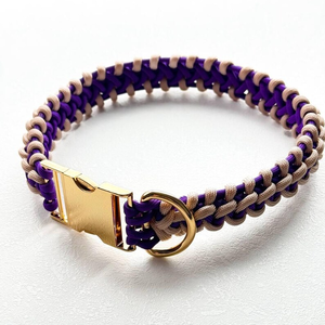 Correa personalizable de cuerda redonda para mascotas, <span class=keywords><strong>collar</strong></span> de perro y gato con diseño de rayas de lujo con cintas de luces <span class=keywords><strong>LED</strong></span> y grabado fuerte para perros - Product Image 3