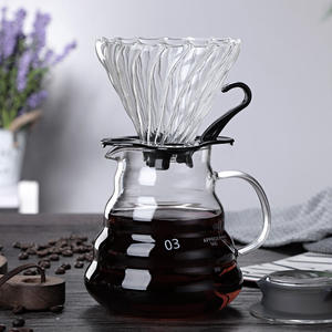 <span class=keywords><strong>Cafetière</strong></span> <span class=keywords><strong>Chemex</strong></span> <span class=keywords><strong>en</strong></span> <span class=keywords><strong>verre</strong></span> à double paroi personnalisée, résistante à la chaleur, classique, pour le café filtre - Product Image 5