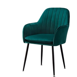 Meubles <span class=keywords><strong>de</strong></span> salon chaise <span class=keywords><strong>de</strong></span> bureau chaise en <span class=keywords><strong>velours</strong></span> <span class=keywords><strong>bleu</strong></span> chaise <span class=keywords><strong>de</strong></span> salle à manger avec <span class=keywords><strong>table</strong></span> - Product Image 1