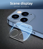 Protection d'écran en verre trempé YSK 9H Super HD pour objectif d'appareil photo, anti-rayures, anti-huile, épaisseur 0,33 mm, rayon 3D pour téléphones mobiles