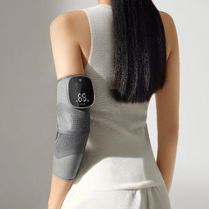 Máy mát xa đầu gối điện không dây di động với màn hình cảm ứng 3 chế độ rung Nén nóng Kneepad Giảm đau chân Thiết bị mát xa - Product Image 1