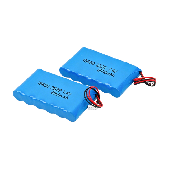 OEM ODM 18650 Cylindrical Cell 2S3P Battery Pack 7.4V 6Ah 6.6Ah 7.5Ah 7.8Ah 9Ah 10.2Ah Lithium-Ion Batteries for Electric Camera