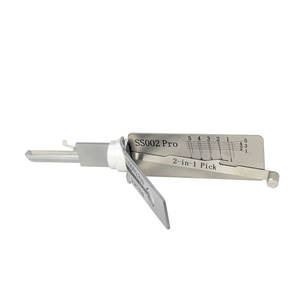 CIVIL Tool LISHI SS002 2-in-1 Dietrich-Decoder-Schlosserwerkzeug – Zuhause-Stahlschloss-Dietrich-Set für Haussicherheit - Product Image 3