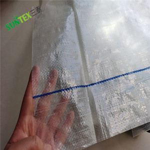120g de Film plastique tissé HDPE résistant aux UV, couverture de <span class=keywords><strong>pluie</strong></span> transparente pour Tunnel de culture 16m x 100m - Product Image 3