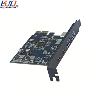 Nhà máy mới 4 cổng 5Gbps USB 3.2 kép Type-A + 2 Type-C kết nối để PCI-E 1x PCIe X1 Adapter mở rộng riser thẻ - Product Image 6