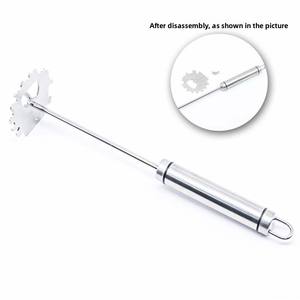 Herramienta de limpieza multifuncional de acero inoxidable para <span class=keywords><strong>parrilla</strong></span> de barbacoa, con abridor de botellas, malla de cerdas, resistente al desgaste y duradera - Product Image 4