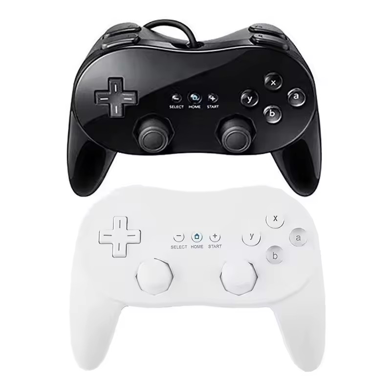 Classic Wired Gamepad for Nintendo Wii - Joystick Control