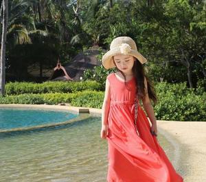 Vestido Maxi de Playa con Diseño de Moda para Niñas, Verano 2019 - Product Image 1