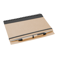 Classeur à anneaux A5 vintage en papier kraft Happy Planner Notebook avec style imprimé